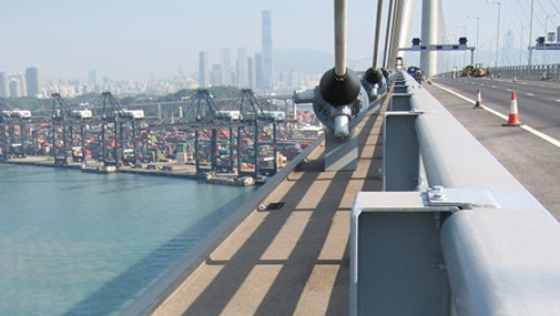 Waterproofing Stonecutters Bridge | GCP Applied Technologies